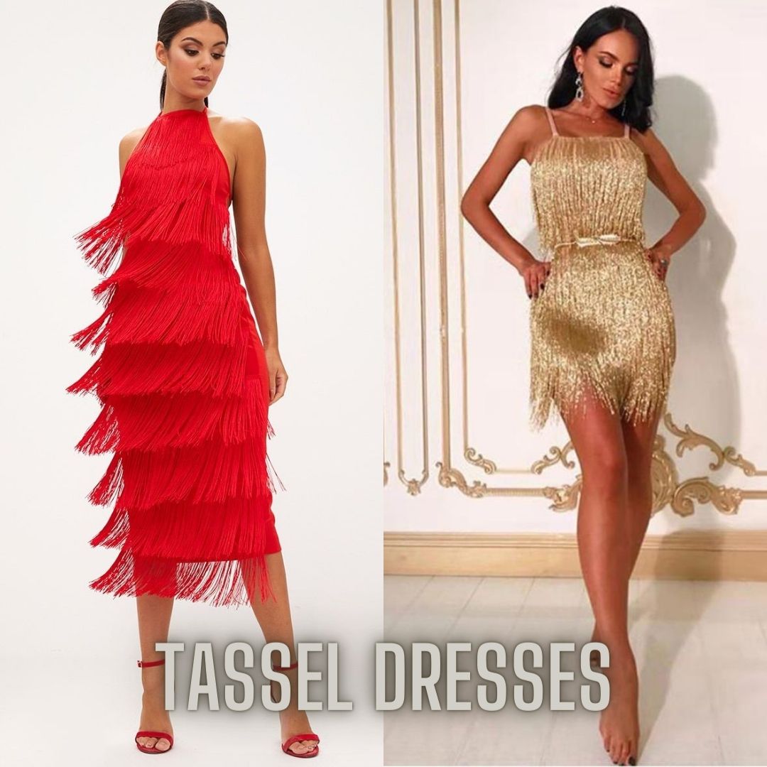 tassel dress